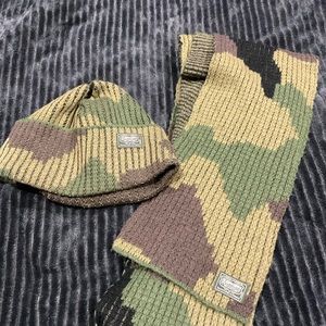 Denim supply Ralph Lauren scarf and beanie